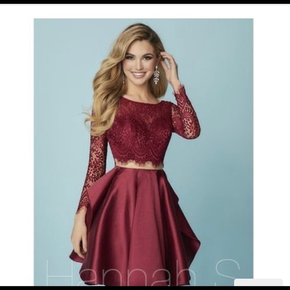 Hannah S Two Piece Prom dress